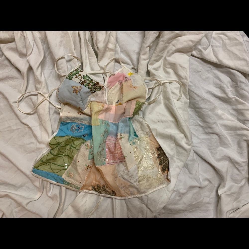 90s tieback halter top